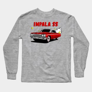 Impala Classic Muscle Cars Long Sleeve T-Shirt